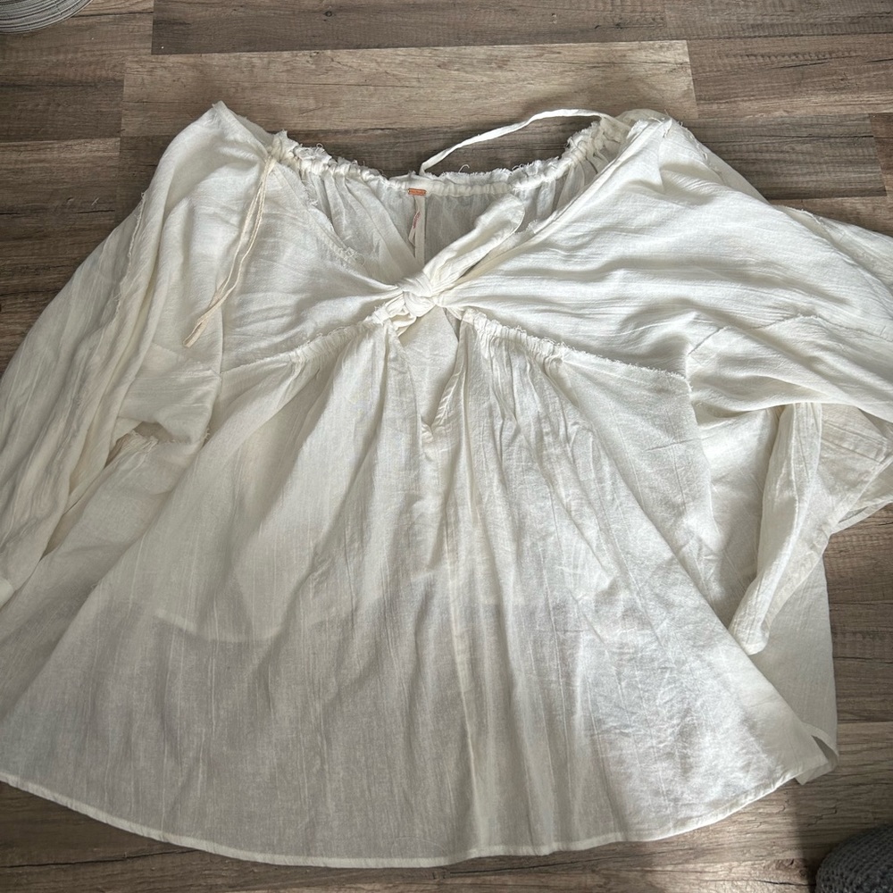 Free People white tunic